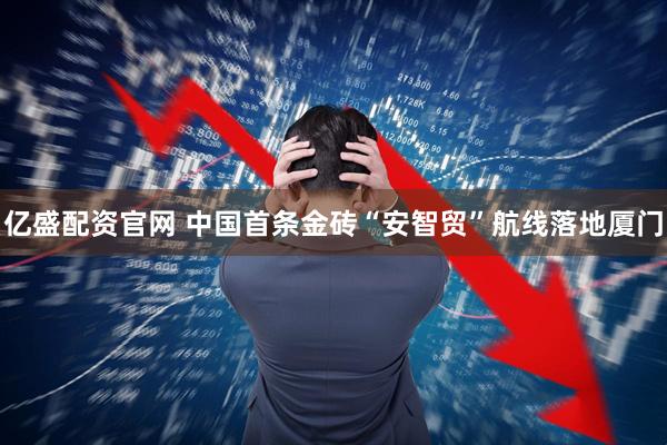 亿盛配资官网 中国首条金砖“安智贸”航线落地厦门